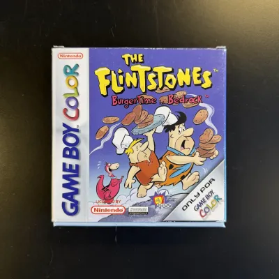The Flintstones Burgertime In Bedrock - Game Boy Color