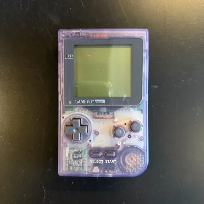 Game Boy Pocket Mauve Transparente