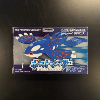 Pokémon Version Saphir - JAP - GBA