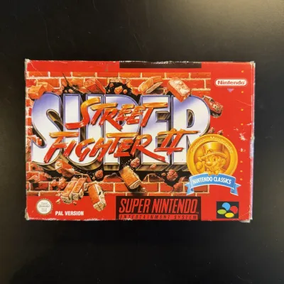 Super Street Fighter Nintendo Classics - SNES